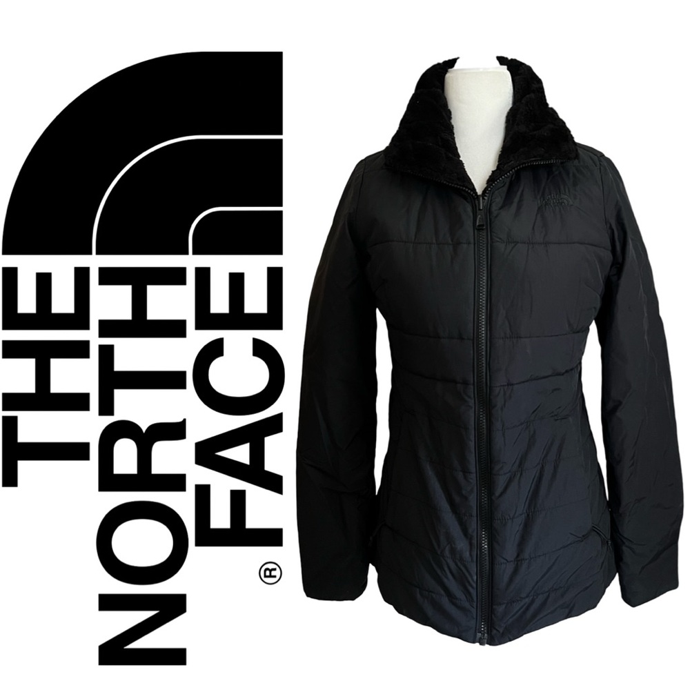 The North Face Reversible Black Puffer Jacket